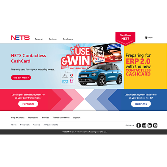NETS Corporate Website